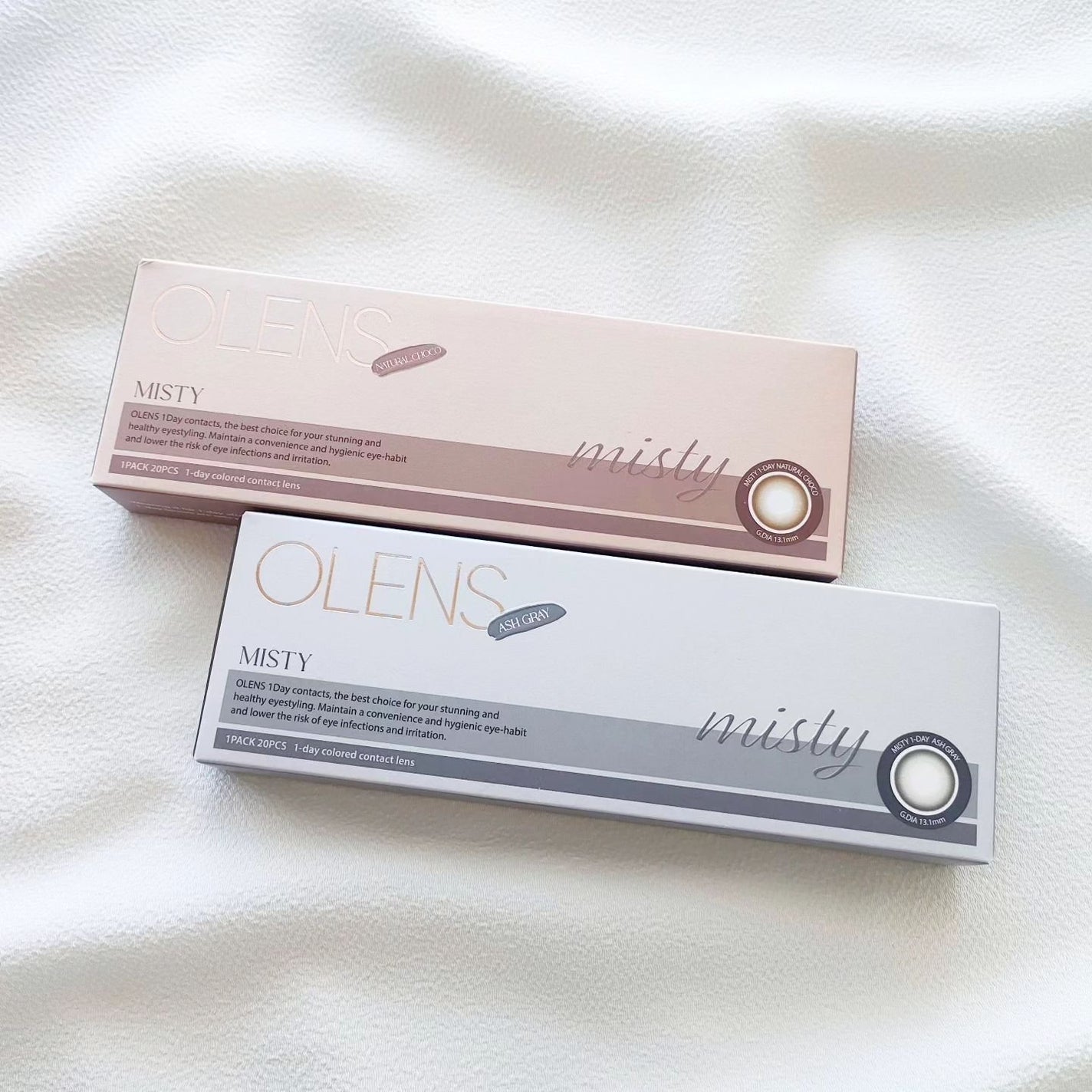 ミスティワンデー/OLENS/カラーコンタクトレンズを使ったクチコミ(8枚目)