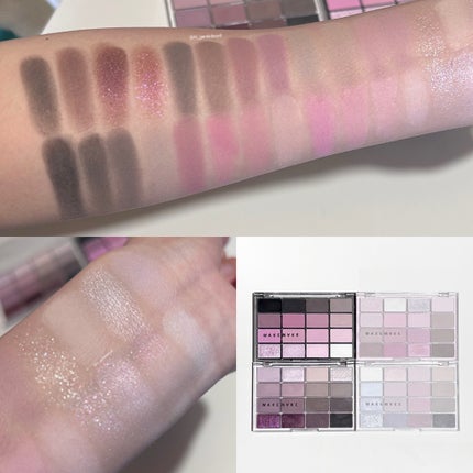 ソフトブラーリングアイパレット/wakemake/アイシャドウパレットを使ったクチコミ(6枚目)