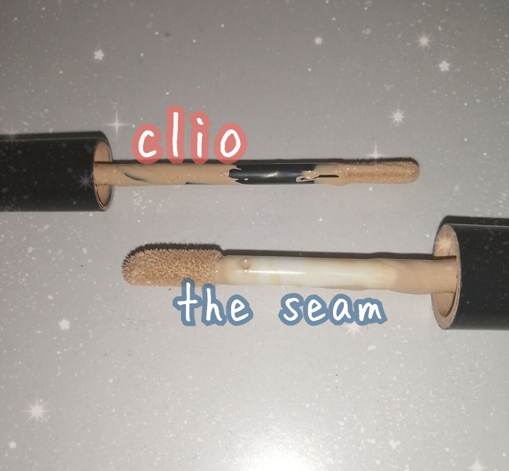 キル カバー エアリーフィット コンシーラー/CLIO/リキッドコンシーラーを使ったクチコミ（3枚目）