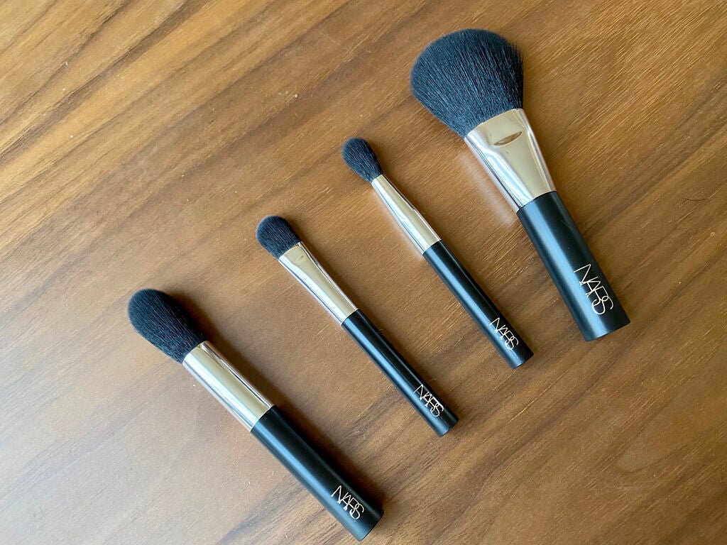 ミニブラシセット/NARS/メイクブラシを使ったクチコミ(3枚目)