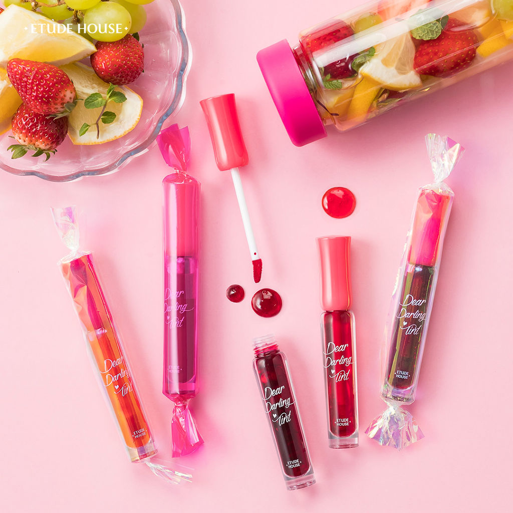 ディアダーリン ウォータージェルティント/ETUDE/リップティントを使ったクチコミ（2枚目）