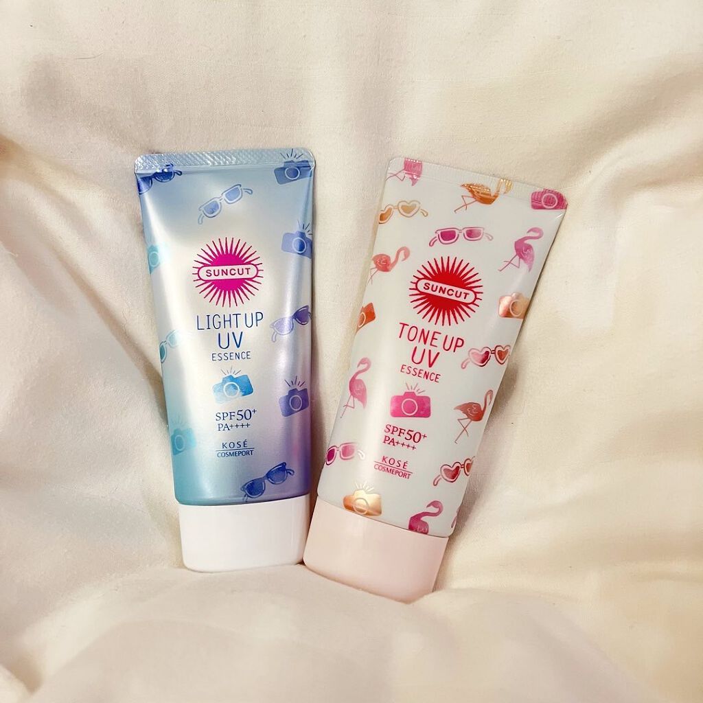 トーンアップUV エッセンス/サンカット®/日焼け止めローションを使ったクチコミ（2枚目）