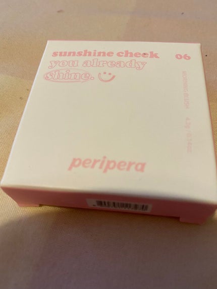 ピュア ブラッシュド サンシャイン チーク/PERIPERA/パウダーチークを使ったクチコミ(1枚目)