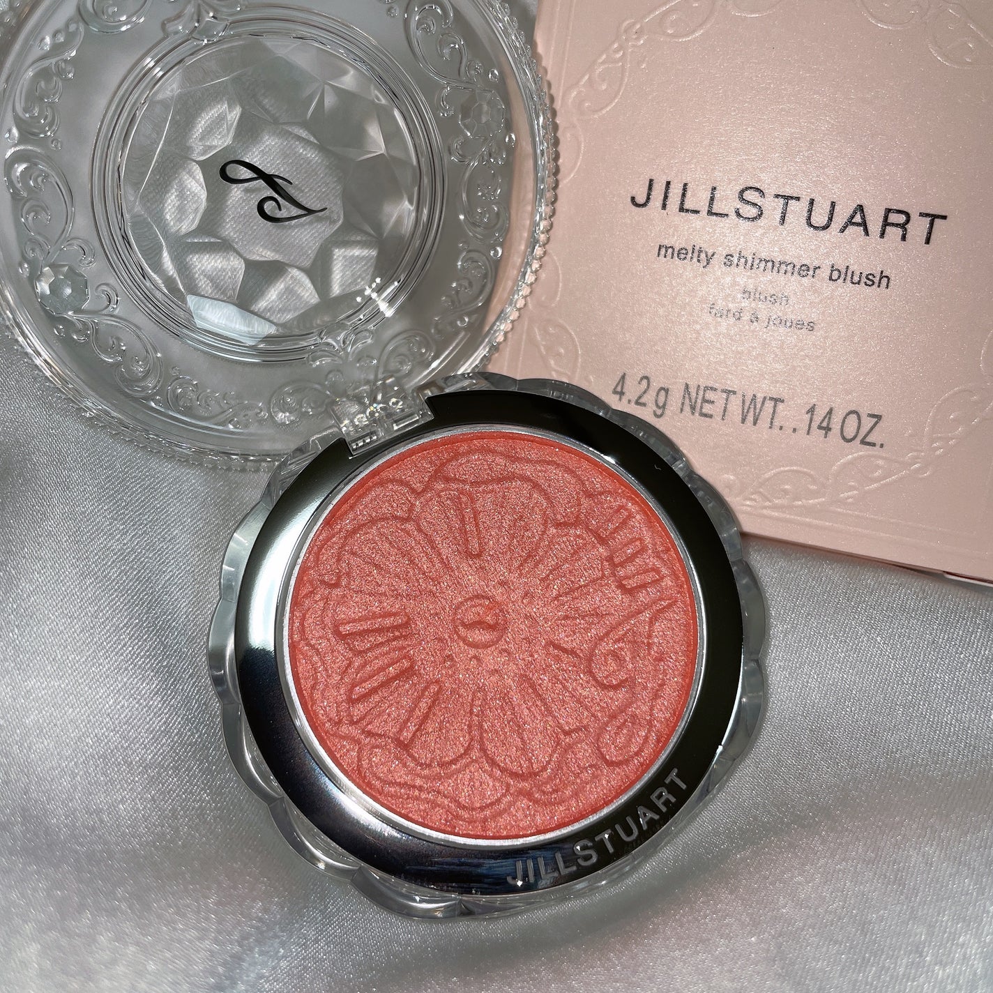 ジルスチュアート メルティシマー ブラッシュ/JILL STUART/パウダーチークを使ったクチコミ(5枚目)