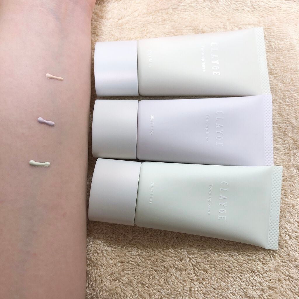 ミネラルトーンアップベース/CLAYGE/化粧下地を使ったクチコミ(2枚目)