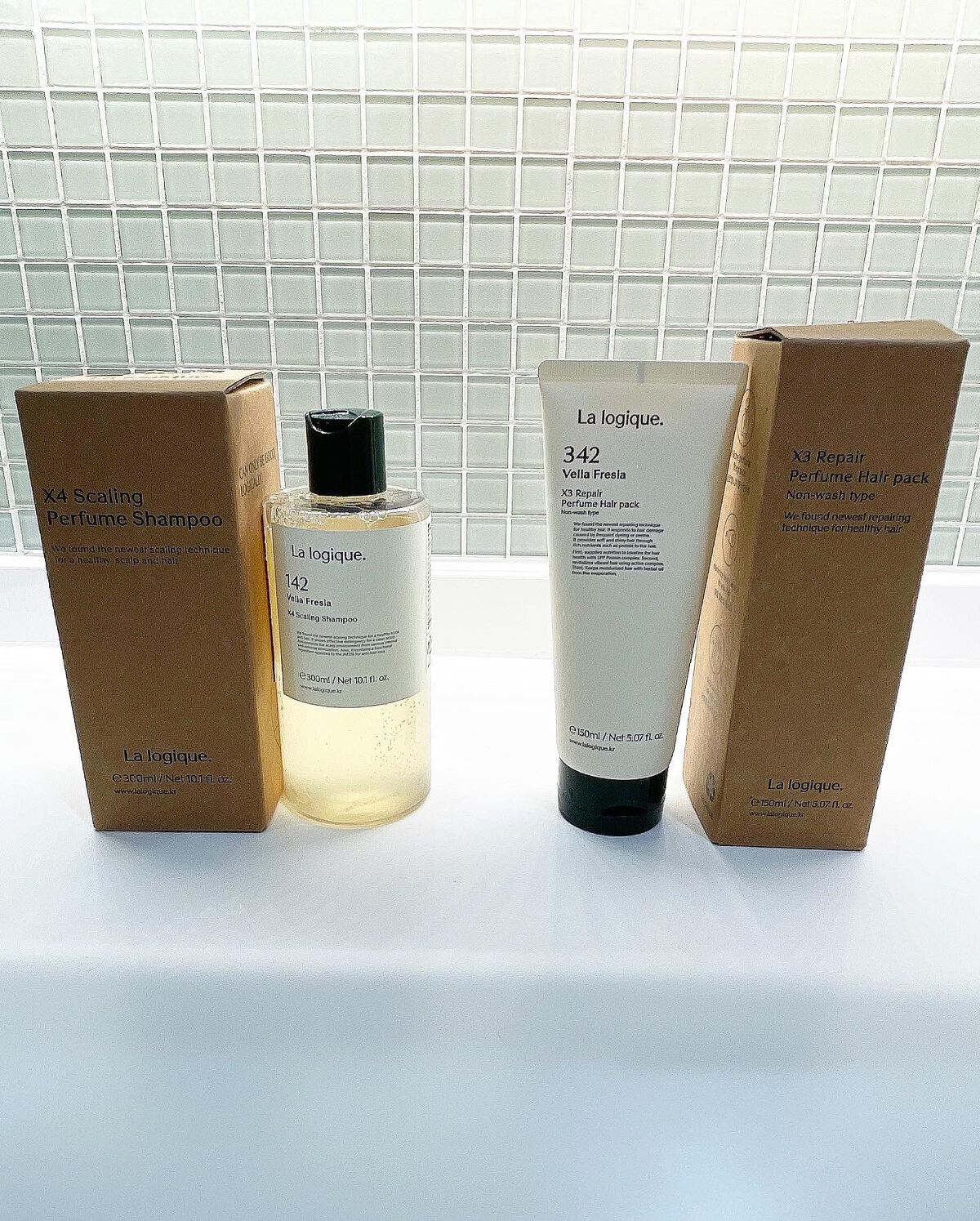 X4 スケーリング パフューム シャンプー /Lalogique/市販シャンプーを使ったクチコミ(4枚目)