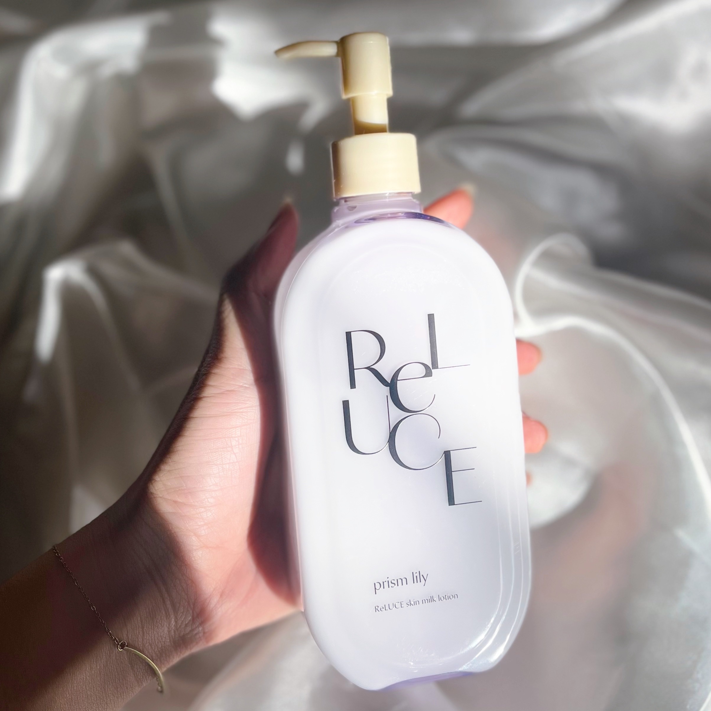 リルーチェスキンミルクローションプリズムリリー/コスメテックスローランド/ボディローションを使ったクチコミ（2枚目）