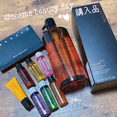 念願のクレンジング...💕

shu uemura
¥13200※ポイント20%バック（特別価格）
アットコスメビューティーデーにて購入！
ずーっとずーっと使ってみたいなー欲しいなーって思ってたクレンジ