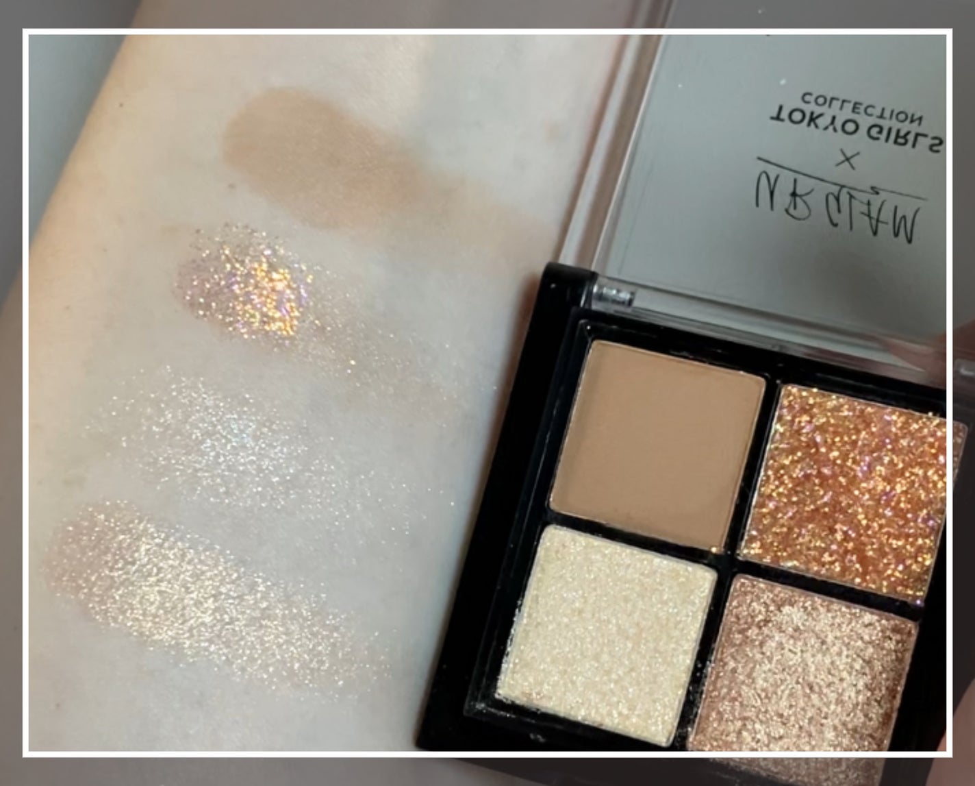 UGT ドリームアイシャドウパレット/U R GLAM/アイシャドウパレットを使ったクチコミ(2枚目)