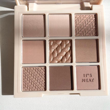 マイフェイブムードアイパレット 9カラー/HOLIKA HOLIKA/アイシャドウパレットを使ったクチコミ(2枚目)