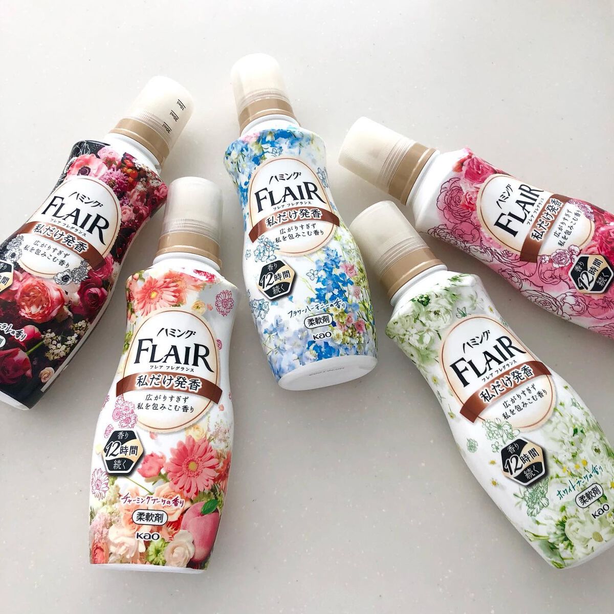 ハミング フレア フレグランス フローラルスウィートの香り/ハミングフレア/柔軟剤を使ったクチコミ(8枚目)