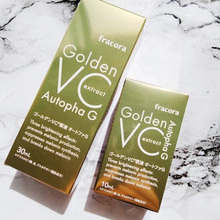 ゴールデンVC原液オートファG/fracora/美容液を使ったクチコミ(6枚目)