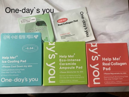 ヘルプミー! リアルコラーゲンパッド/One-day's you/トナーパッドを使ったクチコミ(1枚目)