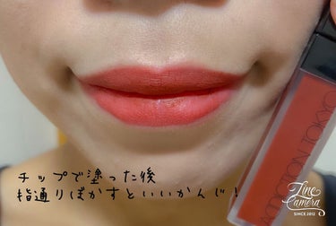 アディクション ザ マット リップ リキッド 012 Foxiest Brown/ADDICTION/口紅を使ったクチコミ（3枚目）