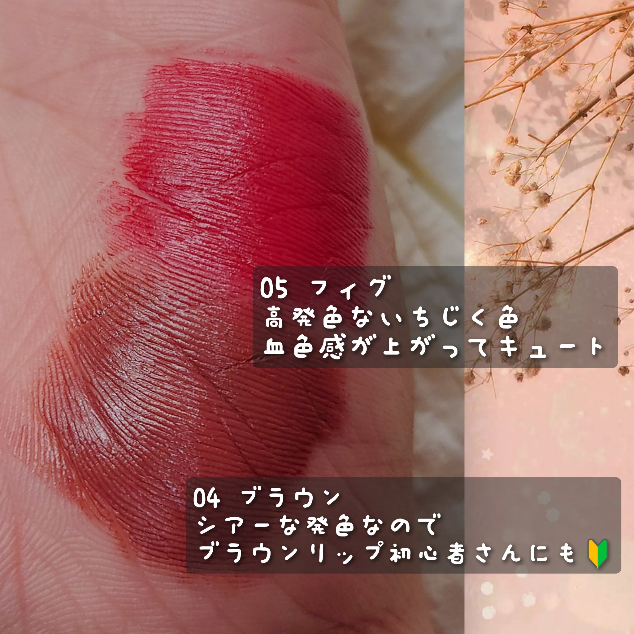 オペラ シアーマットリップスティック 05 フィグ/OPERA/口紅を使ったクチコミ（2枚目）