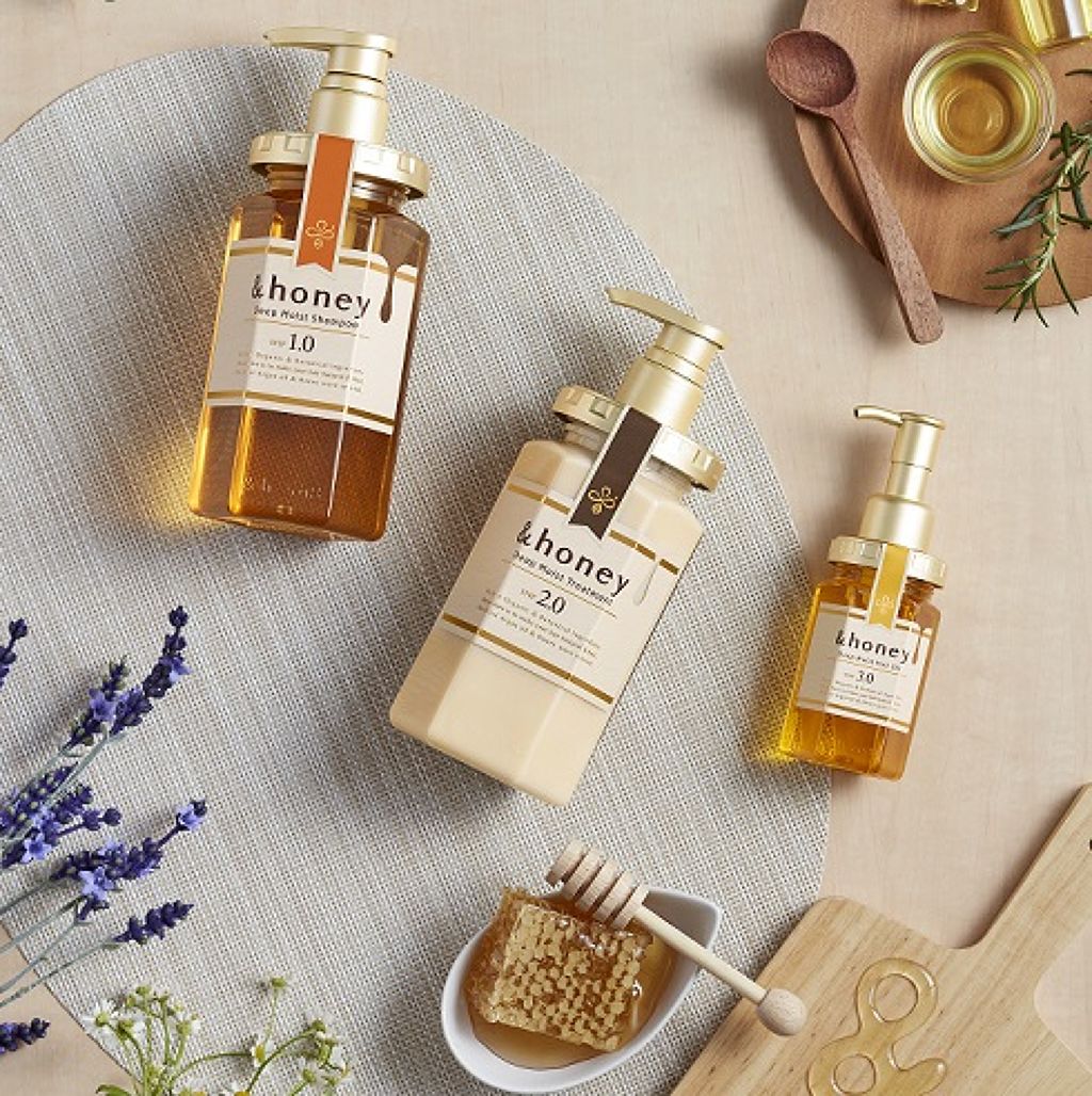 ディープモイスト シャンプー1.0／ヘアトリートメント2.0/&honey/市販シャンプーを使ったクチコミ（1枚目）