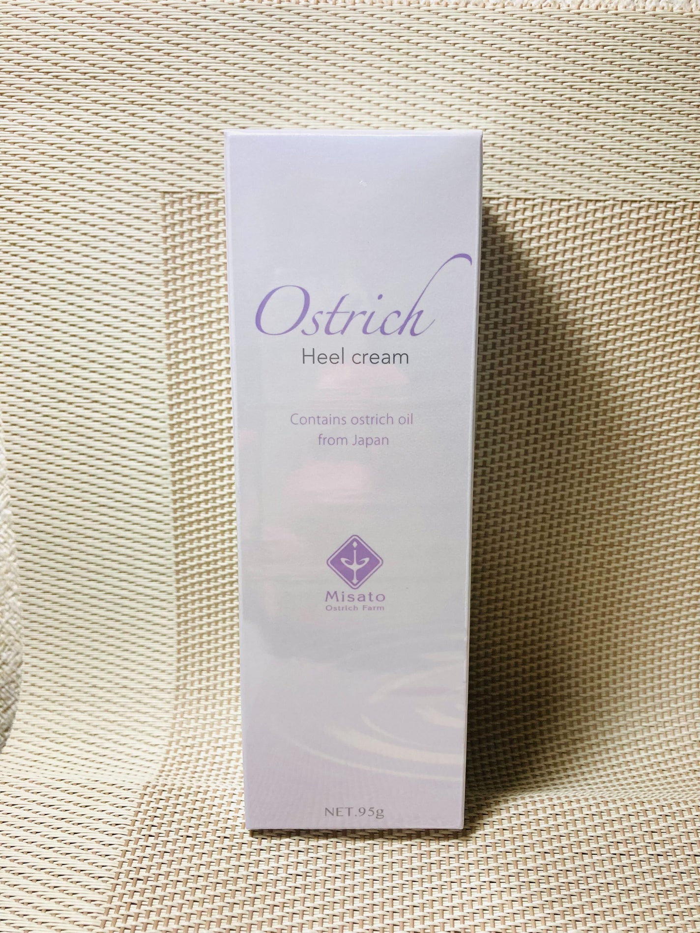 オーストリッチかかとケアクリーム/美里オーストリッチファーム/レッグ・フットケアを使ったクチコミ(1枚目)