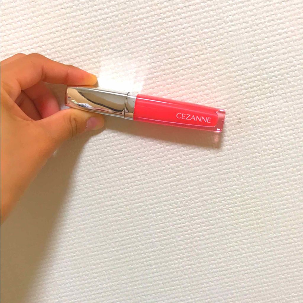 ジェルグロスリップ/CEZANNE/リップグロスを使ったクチコミ（1枚目）