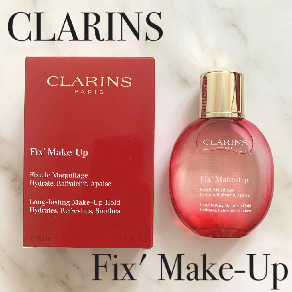 フィックス メイクアップ/CLARINS/ミスト状化粧水を使ったクチコミ（1枚目）