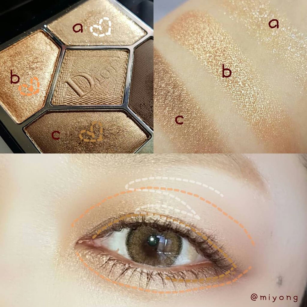 【旧】サンク クルール クチュール/Dior/アイシャドウパレットを使ったクチコミ（3枚目）