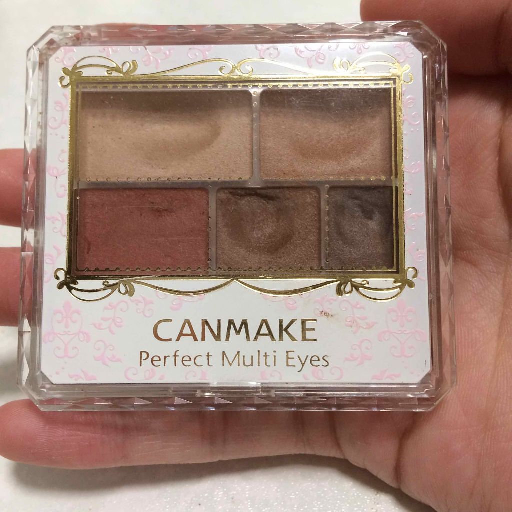 パーフェクトマルチアイズ/キャンメイク/アイシャドウパレットを使ったクチコミ(1枚目)