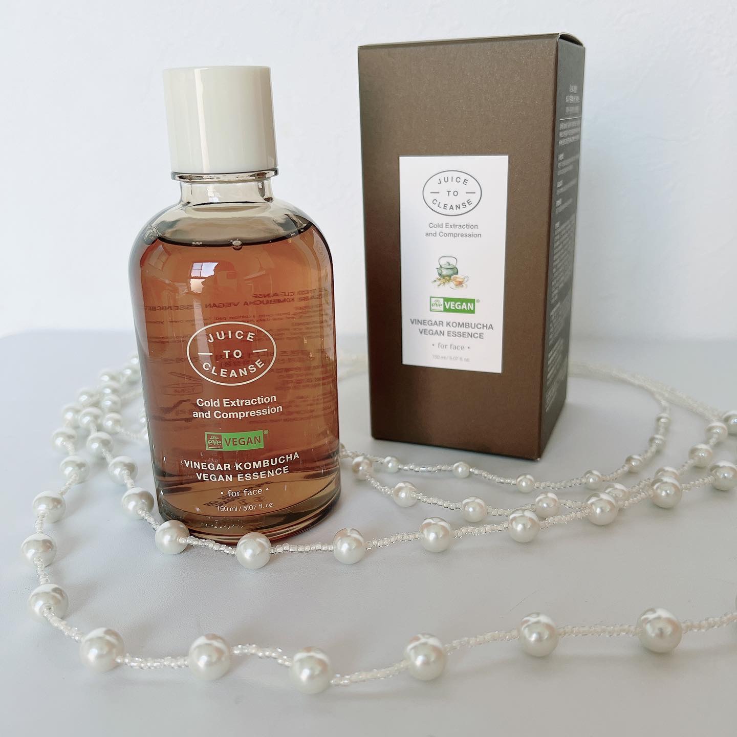 ビネガー コンブチャヴィーガン エッセンス/JUICE TO CLEANSE/美容液を使ったクチコミ（1枚目）