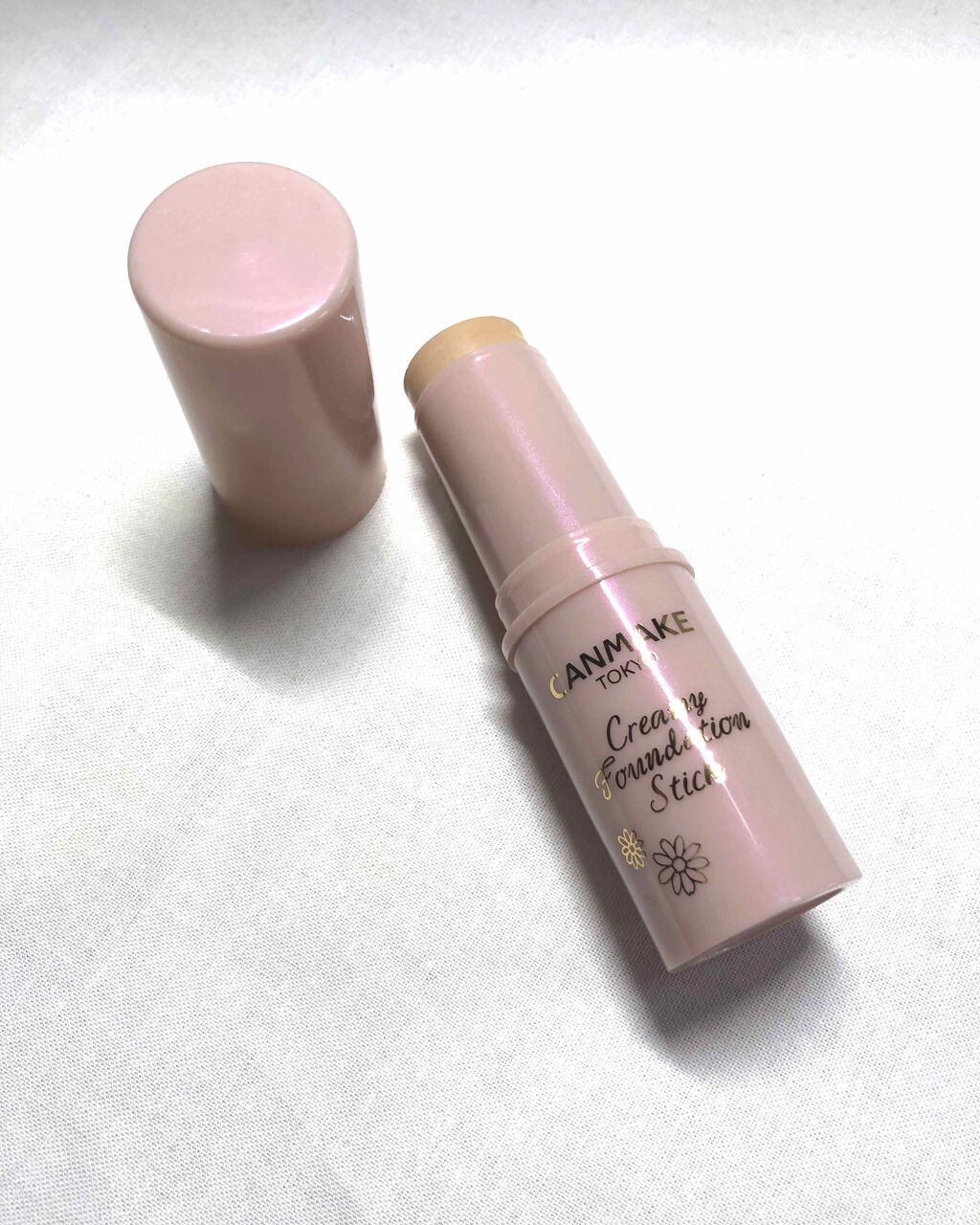 クリーミーファンデーションスティック/キャンメイク/その他ファンデーションを使ったクチコミ(1枚目)