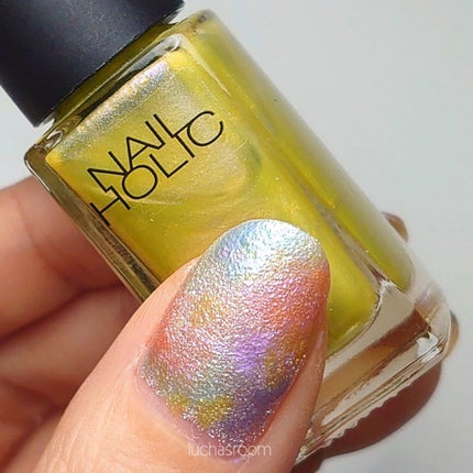 ネイルホリック フローズンシュガー/ネイルホリック/マニキュアを使ったクチコミ(5枚目)