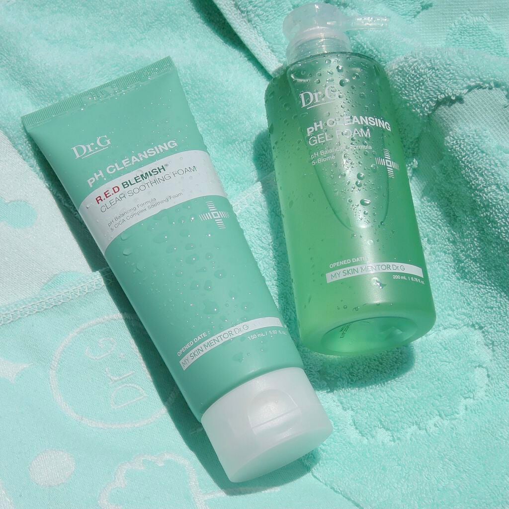 弱酸性クレンジングジェルフォーム/Dr.G/その他洗顔料を使ったクチコミ(3枚目)