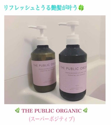 スーパーポジティブ シャンプー DRS／ヘア トリートメント DRS トライアル(/THE PUBLIC ORGANIC/シャンプー・コンディショナーを使ったクチコミ（1枚目）