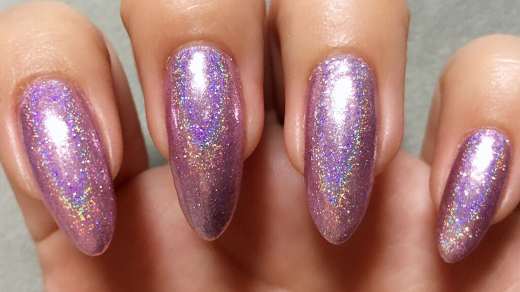 ユニコーンパウダー/セリア/ネイル用品を使ったクチコミ（2枚目）