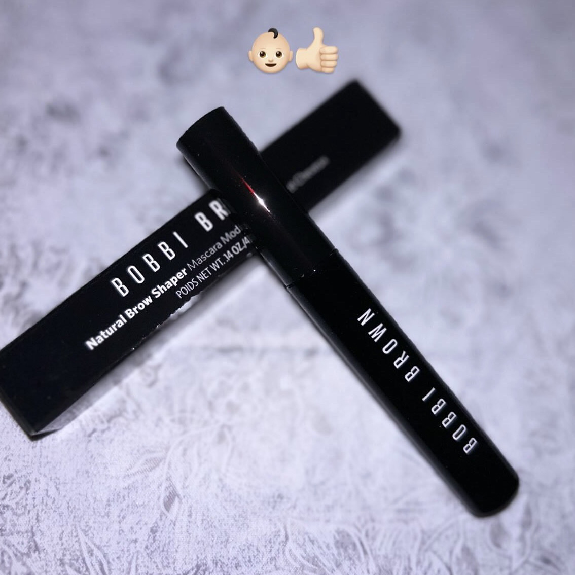 ナチュラル ブロー シェイパー 02 マホガニー/BOBBI BROWN/眉マスカラを使ったクチコミ（1枚目）