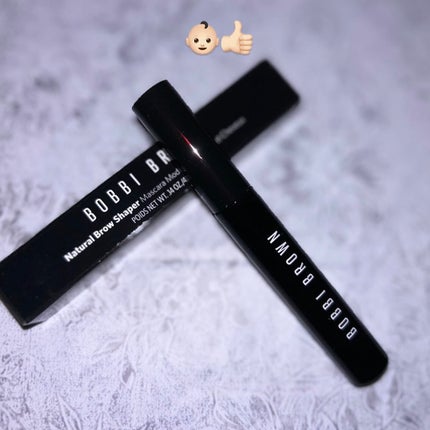 ナチュラル ブロー シェイパー/BOBBI BROWN/眉マスカラを使ったクチコミ(1枚目)