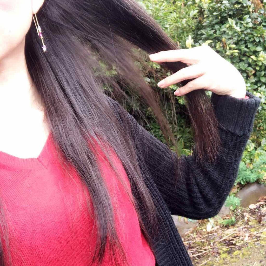 リペアショット＆EXモイスト 美容液オイル/エイトザタラソ/ヘアオイルを使ったクチコミ（3枚目）