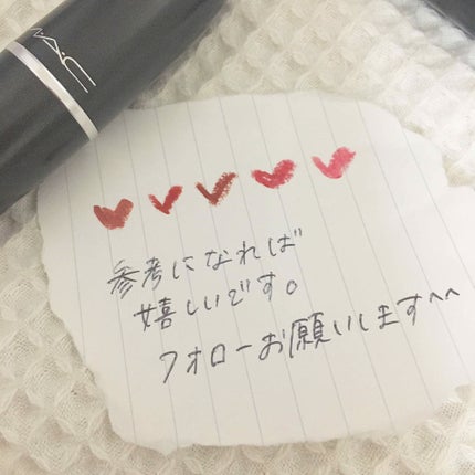 リップスティック/M・A・C/口紅を使ったクチコミ(3枚目)