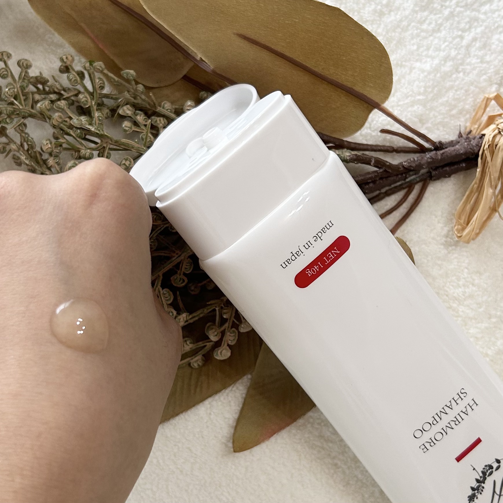 スカルプジェルシャンプー/ヘアモア/市販シャンプーを使ったクチコミ（2枚目）