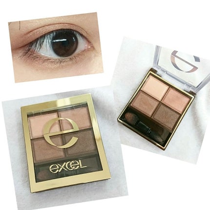 スキニーリッチシャドウ/excel/アイシャドウパレットを使ったクチコミ(1枚目)