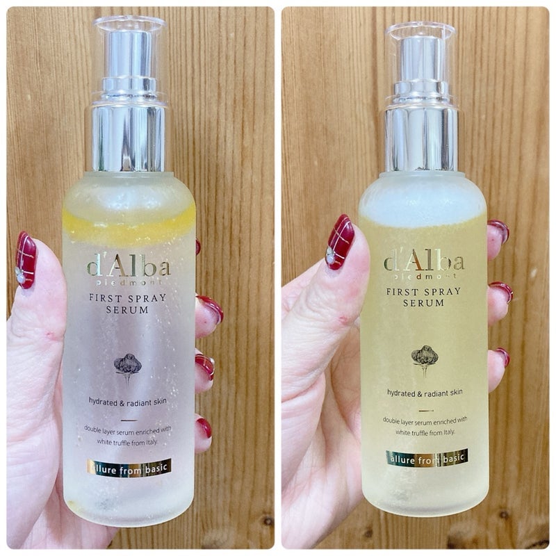 ダルバ ホワイトトリュフファーストスプレーセラム/ダルバ/ミスト状化粧水を使ったクチコミ(2枚目)