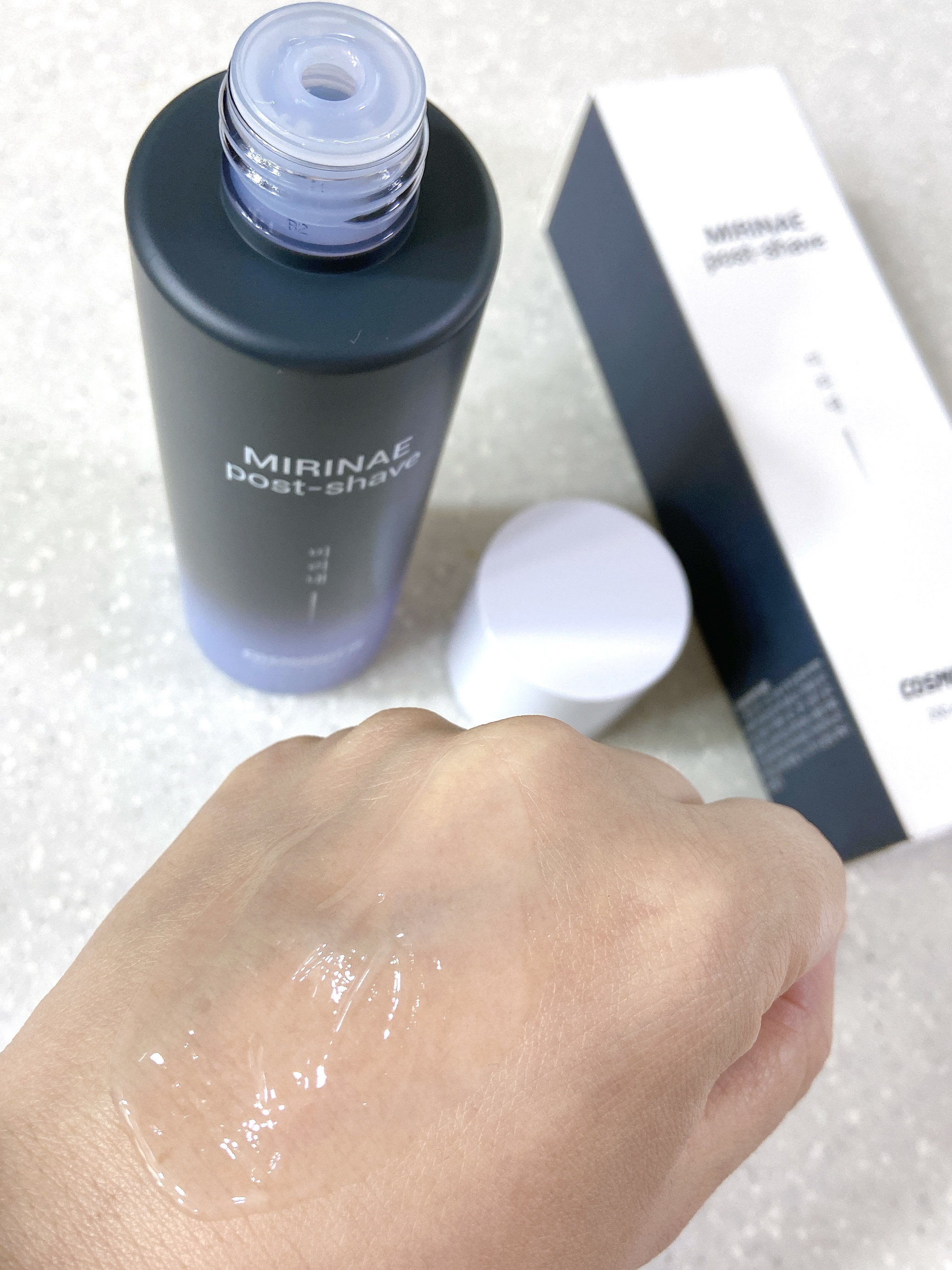 コスモビュート ミリネポストシェーブ/COSMOBUTTE/化粧水を使ったクチコミ（3枚目）