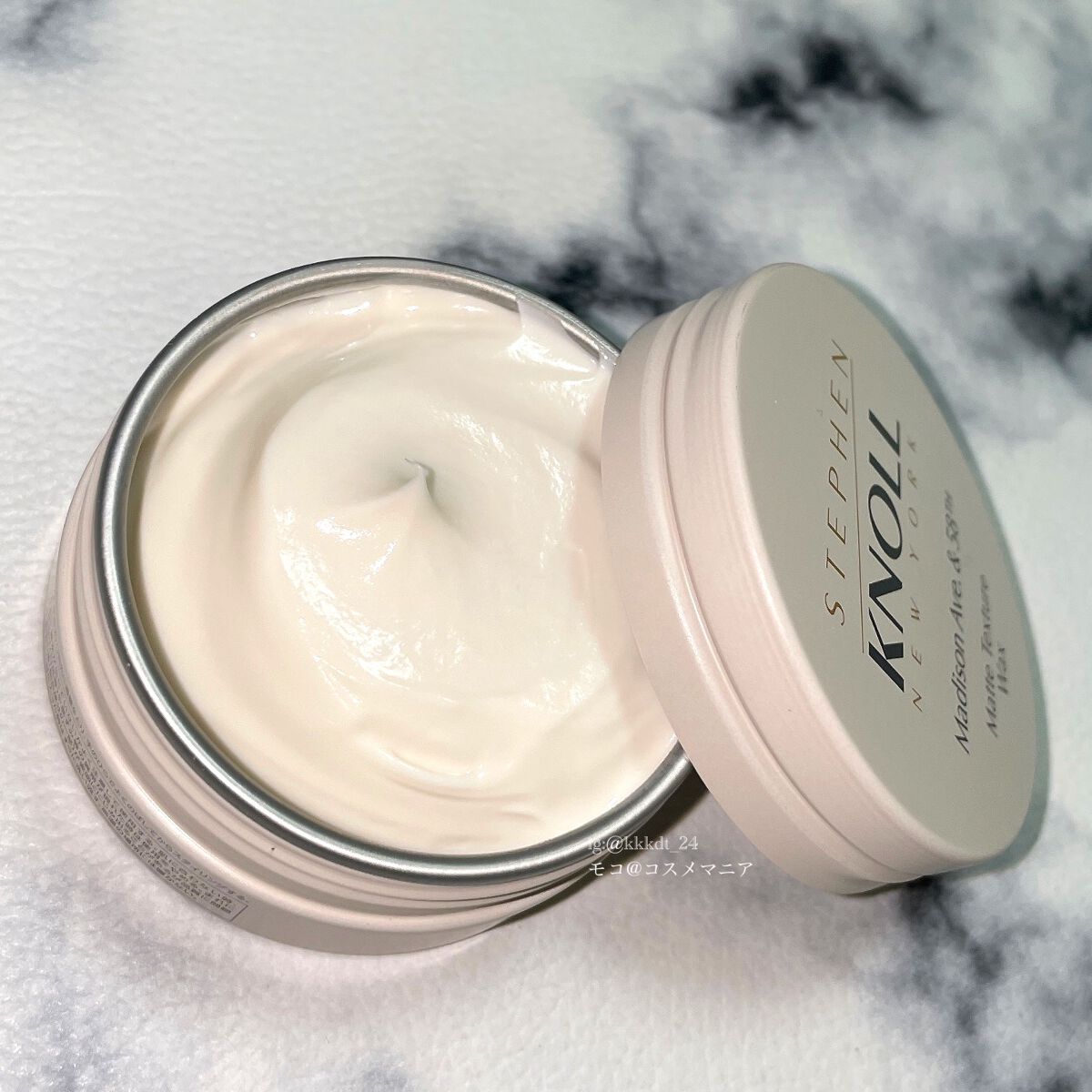 マディソン58 マットテクスチュア ワックス/スティーブンノル ニューヨーク/ヘアワックス・クリームを使ったクチコミ(4枚目)