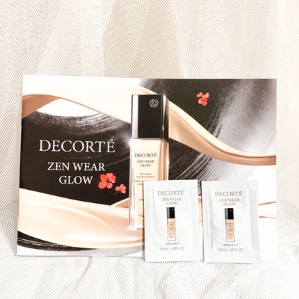 ゼン ウェア グロウ/DECORTÉ/リキッドファンデーションを使ったクチコミ(1枚目)