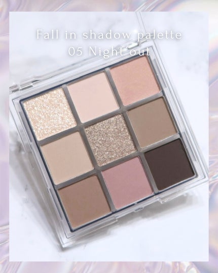 KEYBO FALL IN LOVE SHADOW PALETTE/keybo/アイシャドウパレットを使ったクチコミ(3枚目)