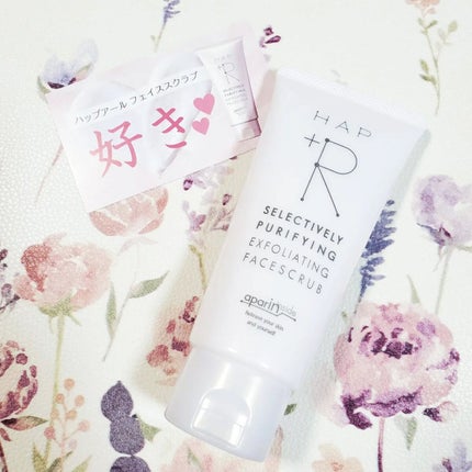 フェイススクラブ /HAP+R/スクラブ・ゴマージュを使ったクチコミ(1枚目)