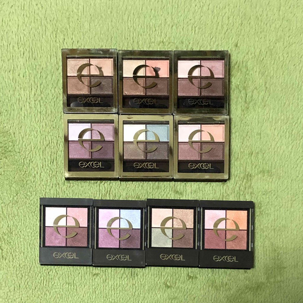スキニーリッチシャドウ/excel/アイシャドウパレットを使ったクチコミ（2枚目）