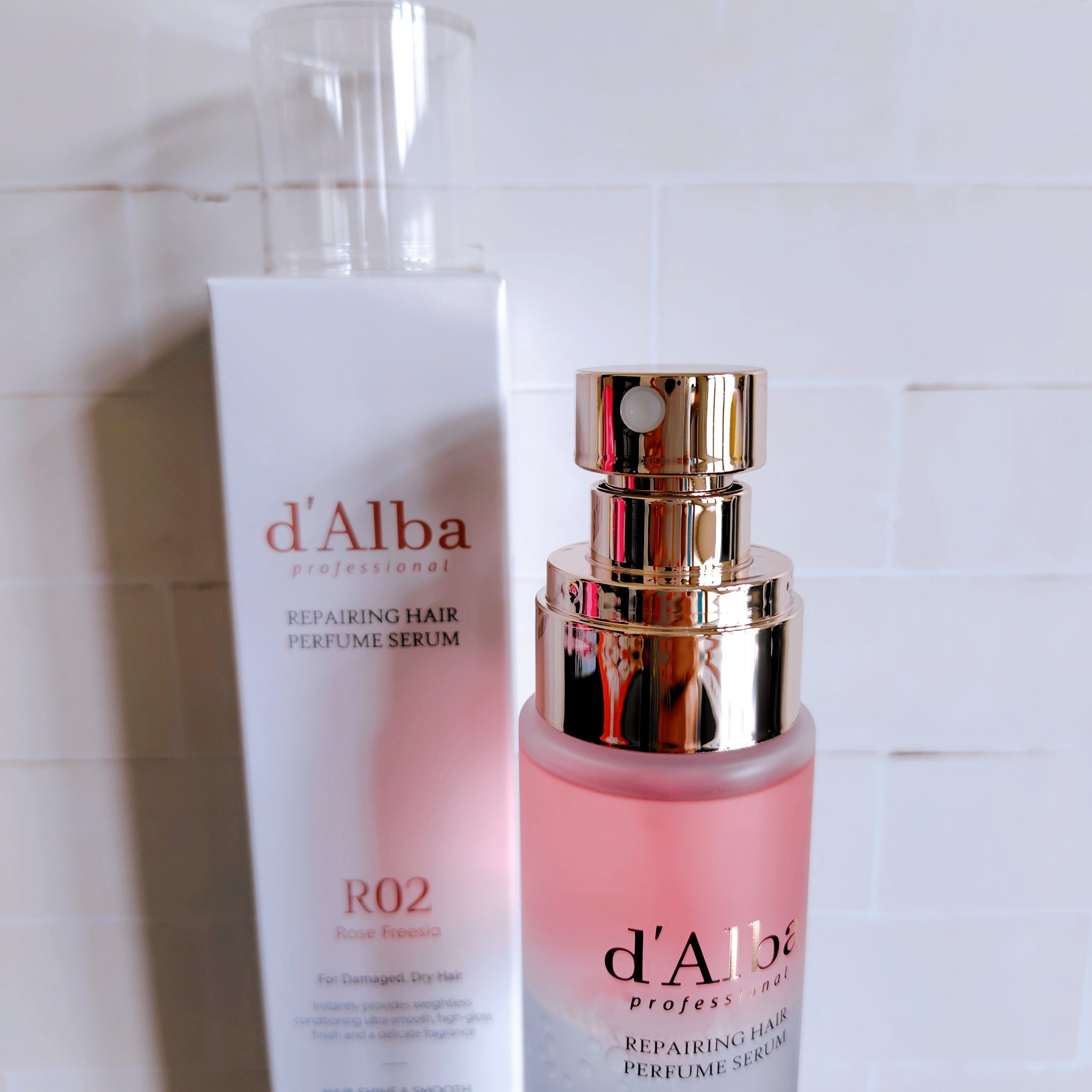 プロフェッショナルリペアリングヘアパヒュームセラム/ダルバ/ヘアミストを使ったクチコミ（3枚目）