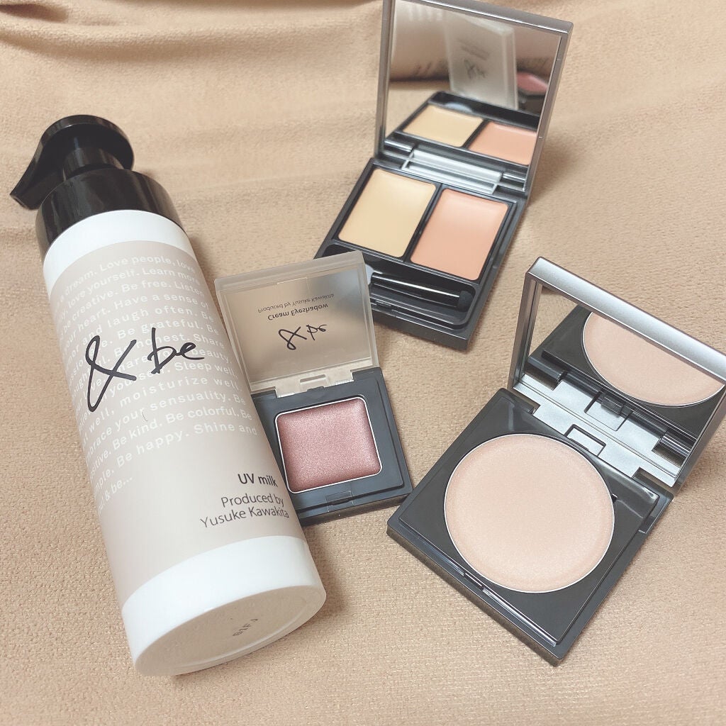 UVミルク/&be/日焼け止め・UVケアを使ったクチコミ(1枚目)