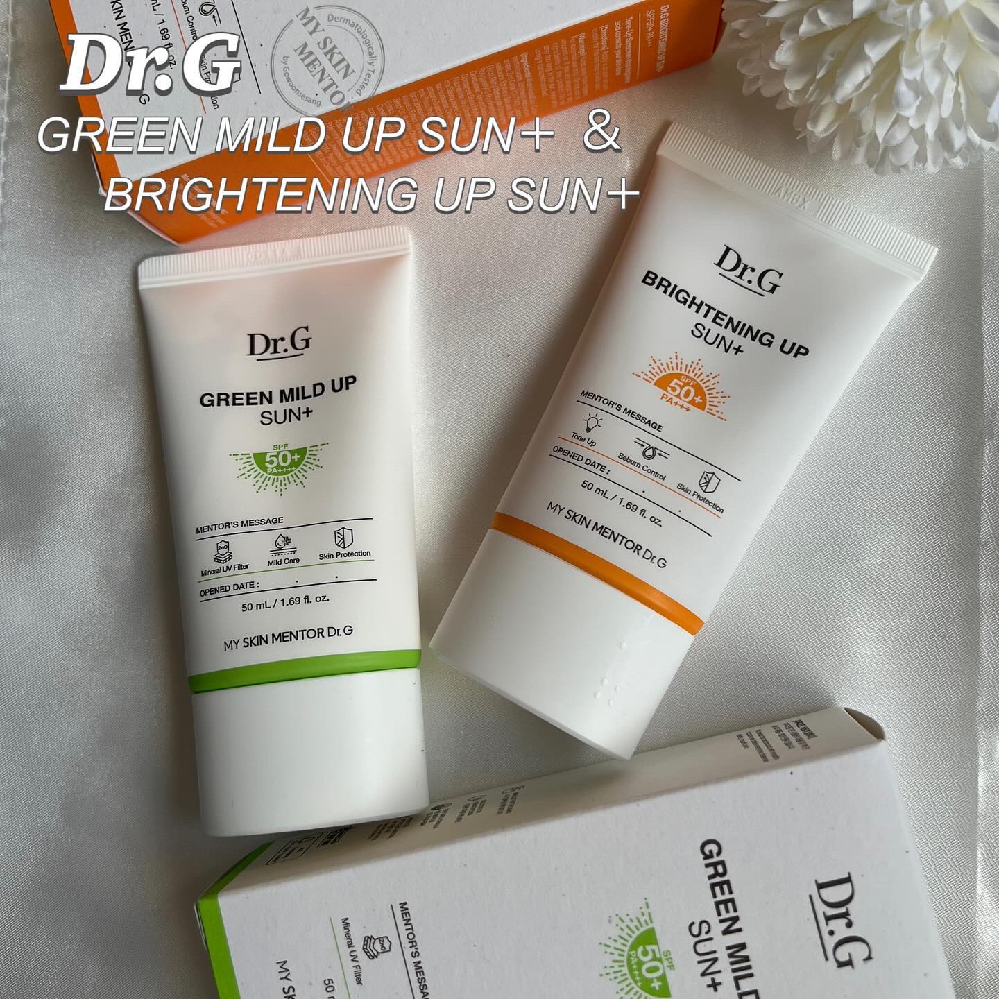 ブライトニングアップサンプラス/Dr.G/日焼け止めクリームを使ったクチコミ（1枚目）