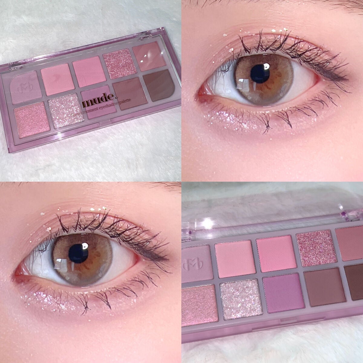 MDショールモーメント アイシャドウパレット/mude/アイシャドウパレットを使ったクチコミ(2枚目)