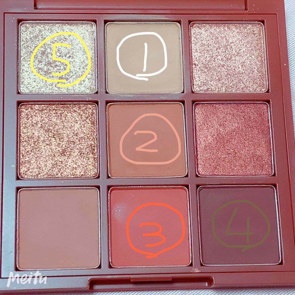 プレイカラーアイシャドウ メープルロード/ETUDE/アイシャドウパレットを使ったクチコミ(3枚目)