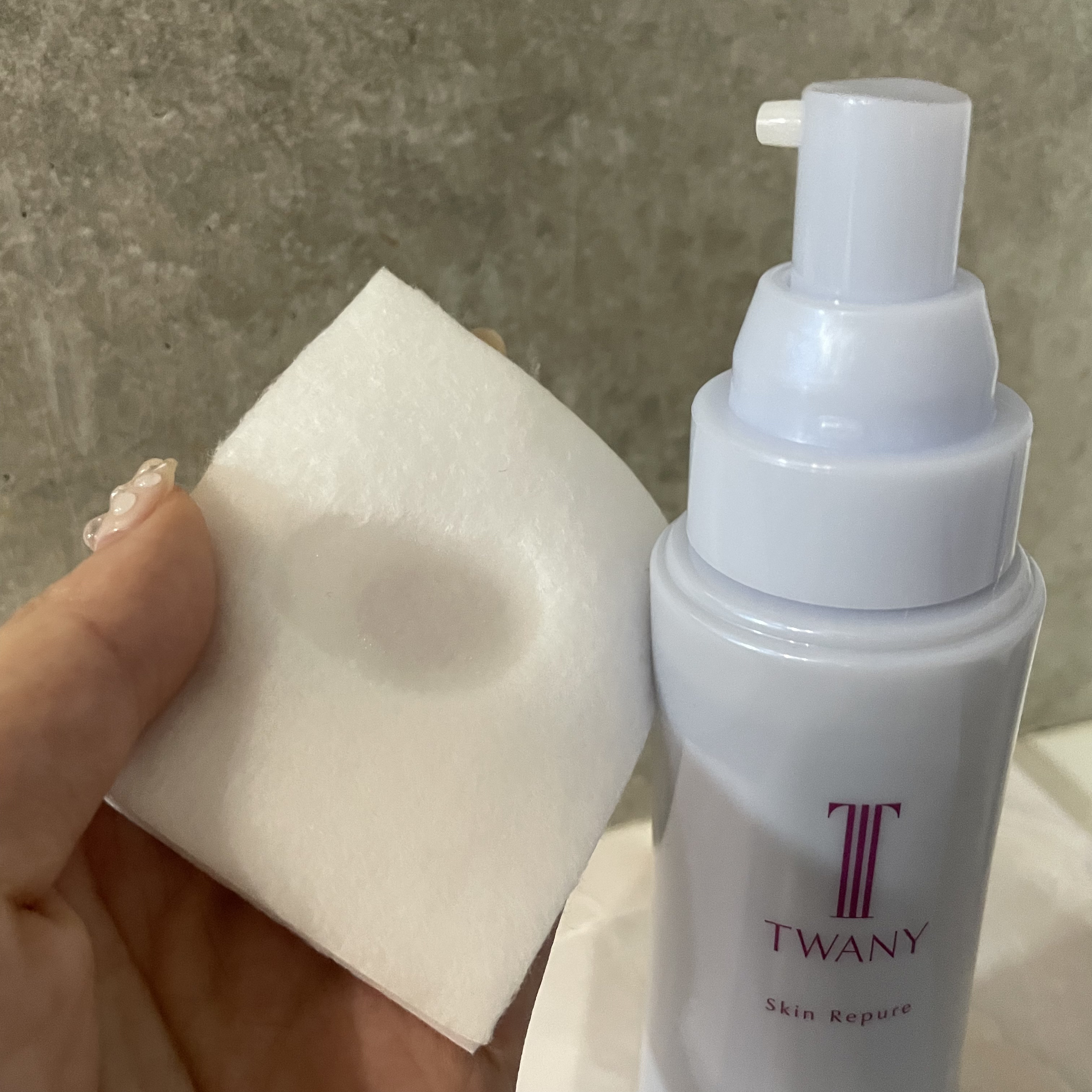 トワニー スキンリピュア/TWANY/拭き取り化粧水を使ったクチコミ（2枚目）